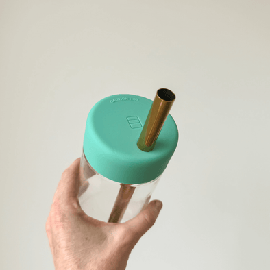 TEAL - Large Straw Lid