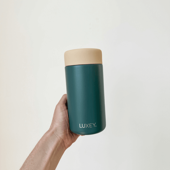 ** PRE-ORDER ** CARAMEL & KALE - Stainless Steel Reusable Cup 12oz