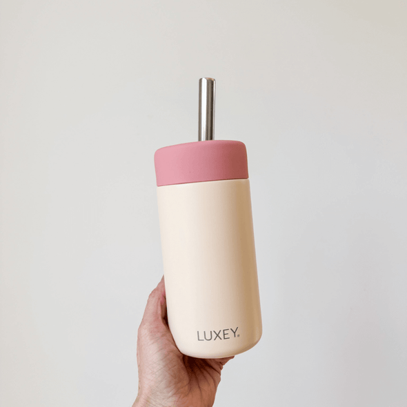 ROSE & PEACH - Insulated Iced Drink Tumbler