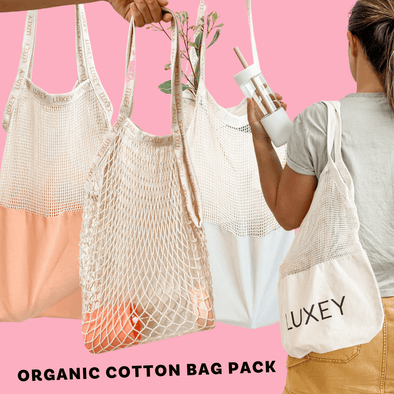 🖤 ORGANIC COTTON BAG PACK 🖤