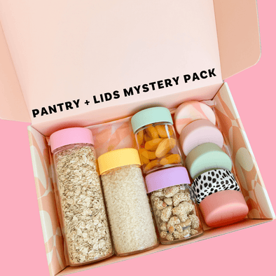 🖤 PANTRY + EXTRA LIDS MYSTERY BOX 🖤