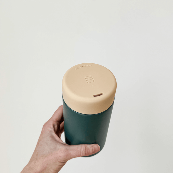 ** PRE-ORDER ** CARAMEL & KALE - Stainless Steel Reusable Cup 12oz