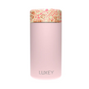 LOVE PRINT & PINK - Stainless Steel Reusable Cup 12oz