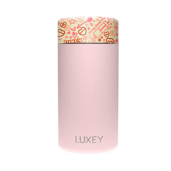 LOVE PRINT & PINK - Stainless Steel Reusable Cup 12oz