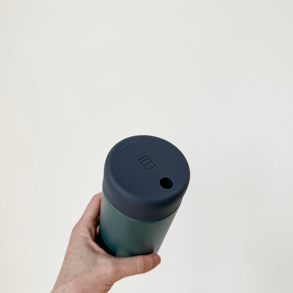 ** PRE-ORDER ** MIDNIGHT & KALE - Stainless Steel Reusable Cup 12oz