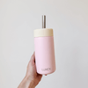 MYLK  & PINK SALT - Stainless Steel Reusable Cup 12oz