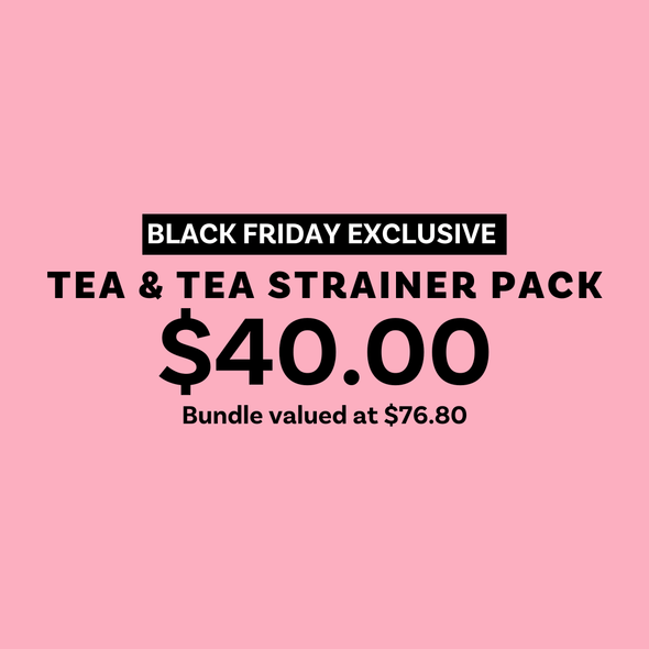 🖤 TEA & TEA STRAINER PACK 🖤