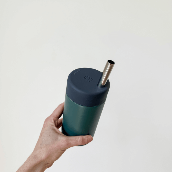 ** PRE-ORDER ** MIDNIGHT & KALE - Stainless Steel Reusable Cup 12oz