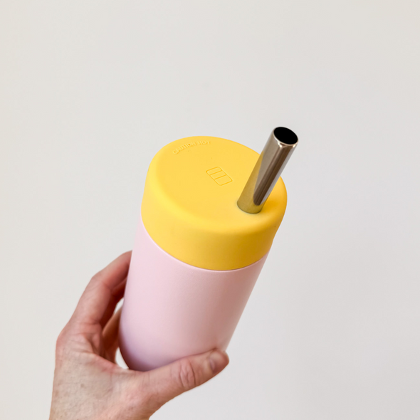 {PRE-ORDER} HAPPY & PINK SALT - Insulated Iced Coffee Tumbler