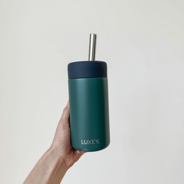 ** PRE-ORDER ** MIDNIGHT & KALE - Insulated Iced Coffee Tumbler