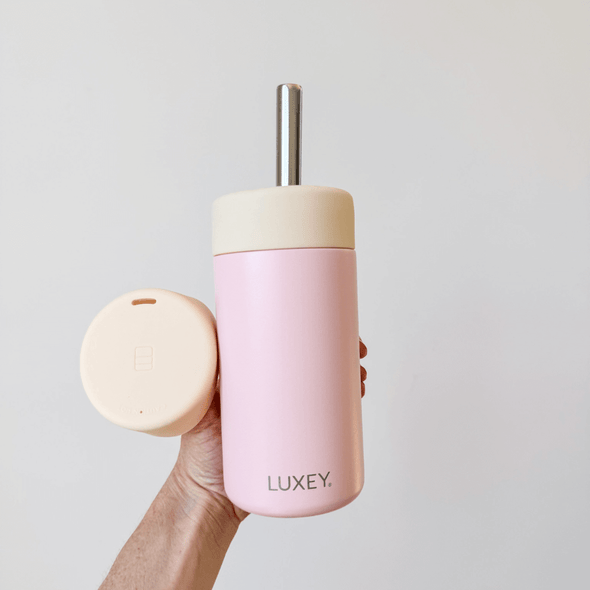 MYLK  & PINK SALT - Stainless Steel Reusable Cup 12oz