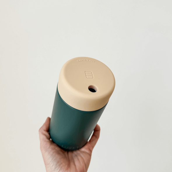 ** PRE-ORDER ** CARAMEL & KALE - Stainless Steel Reusable Cup 12oz