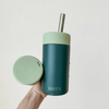 PISTACHIO & KALE - Stainless Steel Reusable Cup 12oz