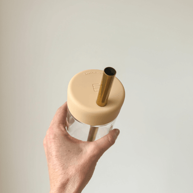 CARAMEL - Large Straw Lid