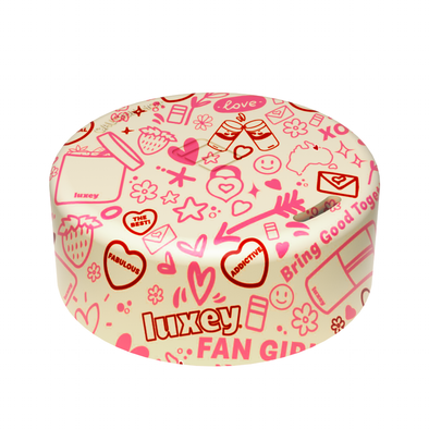 LOVE PRINT - Large Hot Lid