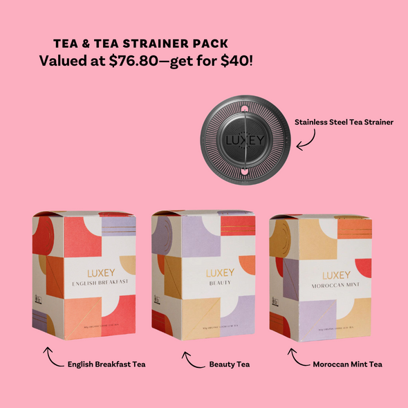 🖤 TEA & TEA STRAINER PACK 🖤