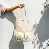 LUXEY LOGO ORGANIC COTTON TOTE BAG