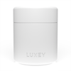 White - MiniLUX Luxey Cup (Up to 6 oz) Small Size Reusable Glass Coffee Cup