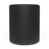 Black - MiniLUX Luxey Cup (Up to 6 oz) Small Size Reusable Glass Coffee Cup