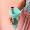 TEAL - Large Straw Lid